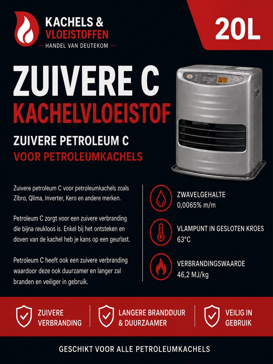 Zuivere C Kachelvloeistof 20L afbeelding 2